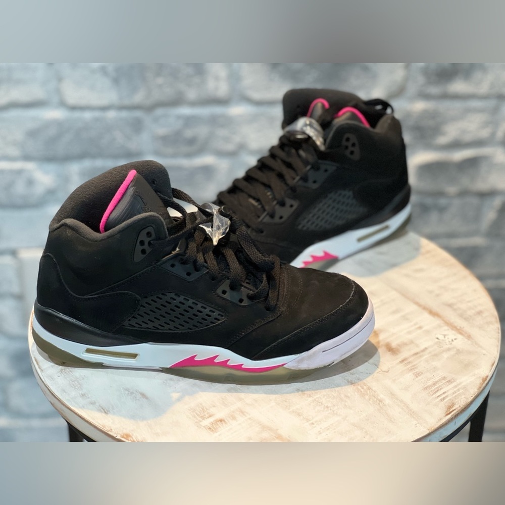 Nike Air Jordan 5 Retro Deadly Pink size 7.5 Basketball Fashion Sneakers